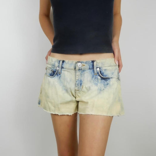 90s Acid Wash Mini Shorts